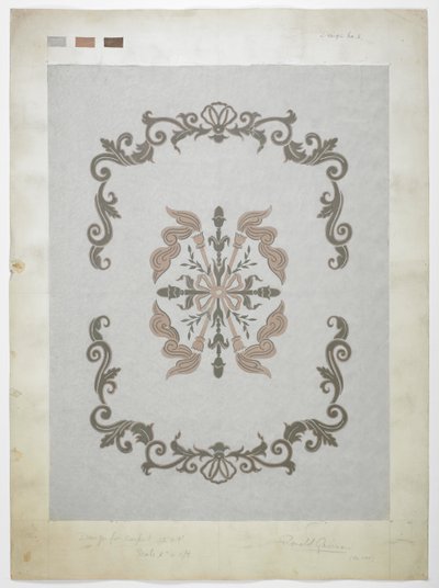 Teppichdesign von English School