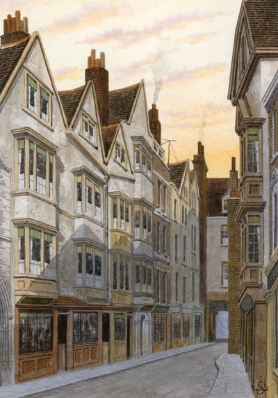 Cloth Fair, Smithfield von English School