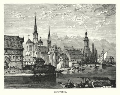 Konstanz (Gravur) von English School