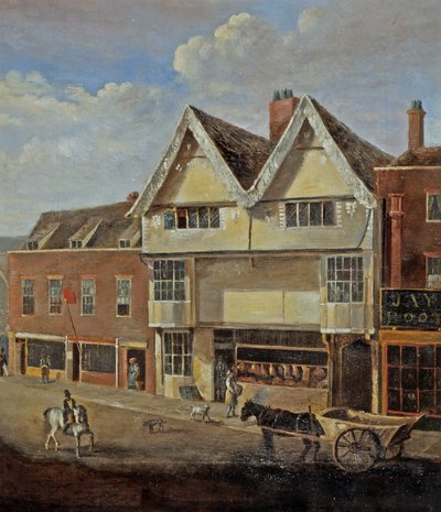 Eastgate Street Gloucester, ca. 1830 von English School