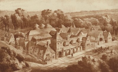 Gutsgebäude und Ställe, Clipsham, Rutland von English School