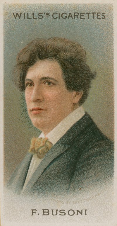 Ferruccio Busoni von English School