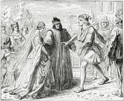 Friedrichs Empfang von Eleonore von English School