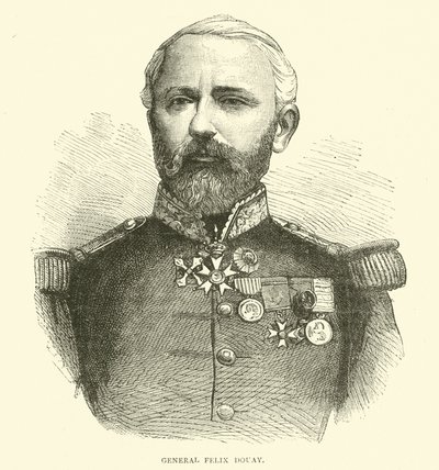 General Felix Douay, 1870 von English School