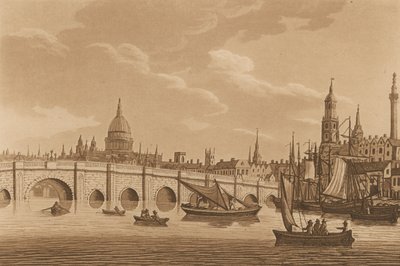 Gesamtansicht der London Bridge von English School