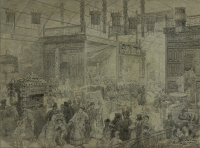 Große Ausstellung, Chinesischer Abschnitt, 1851 von English School