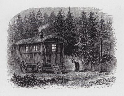 Zigeunerwagen (Stich) von English School