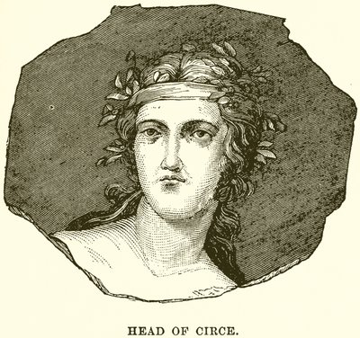 Kopf der Circe von English School