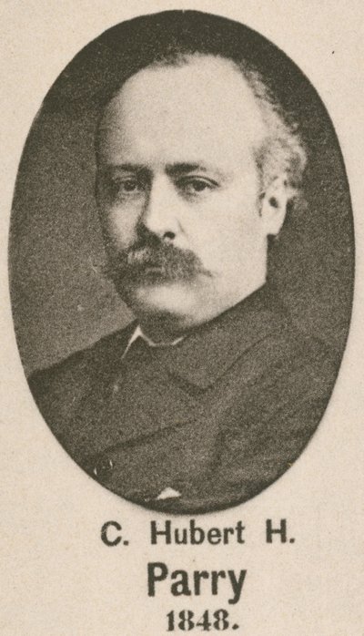 Hubert Parry (Gravur) von English School