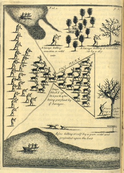Jagd, 1703 von English School