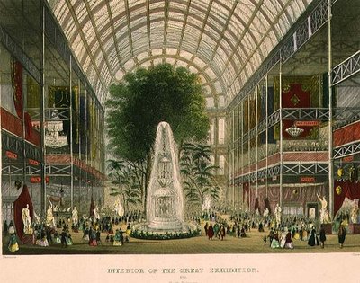 Innenansicht der Großen Ausstellung von English School