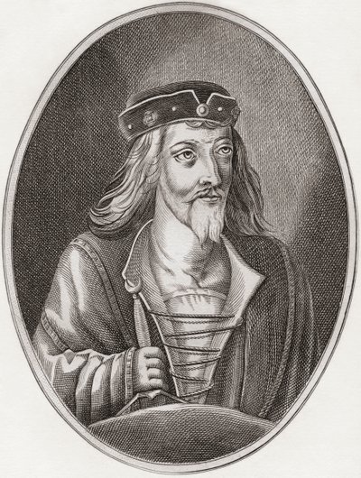 James I., König von Schottland von English School