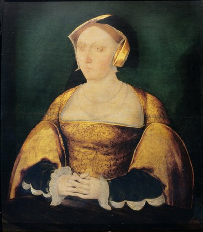 Jane Seymour (1508/9-1537) um 1536 von English School