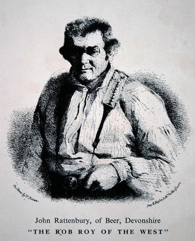 John Rattenbury aus Beer, Devonshire von English School