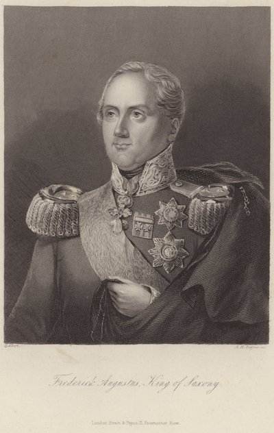 König Friedrich August I. von Sachsen von English School