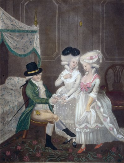 Damen des Vergnügens, 1781 von English School