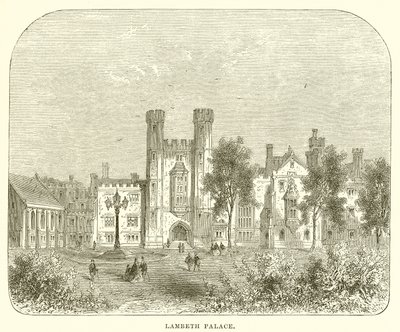 Lambeth Palace von English School