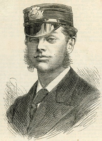 Leutnant R.H. Archer, 1875 von English School