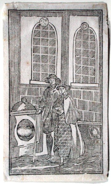 London Stone, Cannon Street, um 1700 von English School