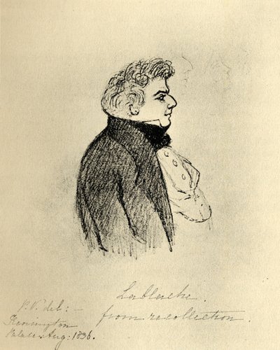 Luigi Lablache (1784-1858) (Stich) von English School