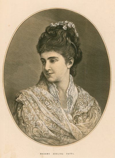 Madame Adelina Patti, Opernsängerin von English School