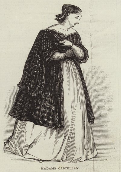 Madame Castellan (Stich) von English School