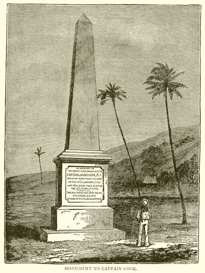 Denkmal für Captain Cook von English School