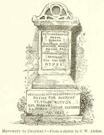 Denkmal für Chapman von English School