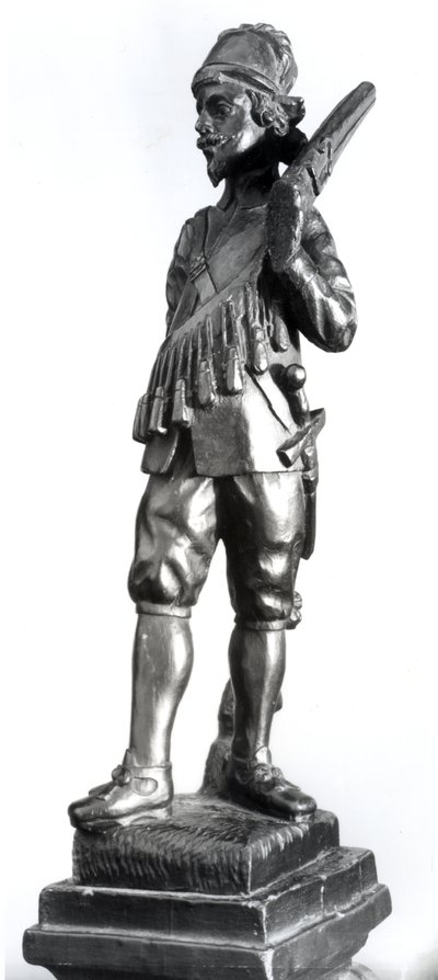 Musketier, 1638 von English School
