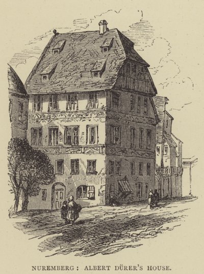 Nürnberg, Albrecht Dürers Haus von English School