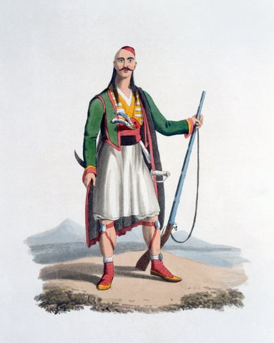 Offizier der Spahis, 1818 von English School