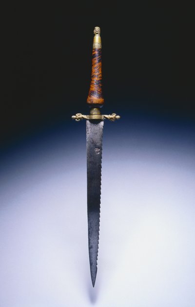 Offiziers-Bajonett, um 1690 von English School
