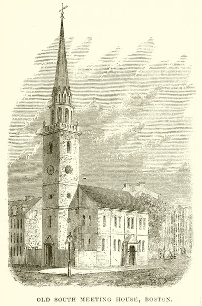 Old South Meeting House, Boston von English School