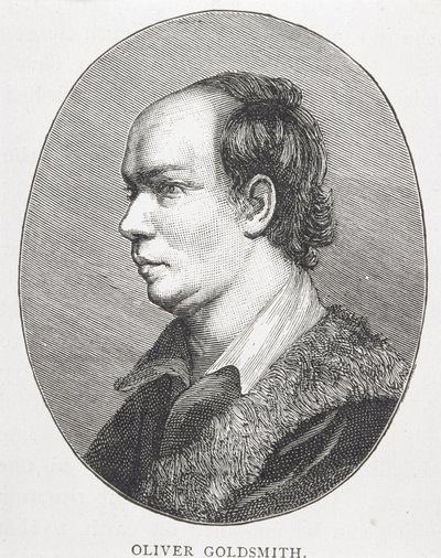 Oliver Goldsmith (1730-74) von English School
