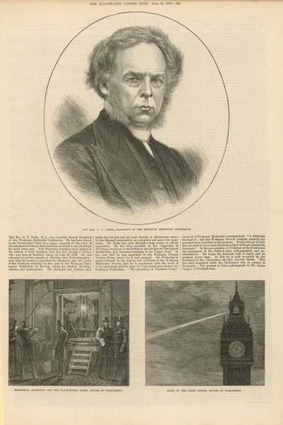 Seite aus den Illustrated London News von English School