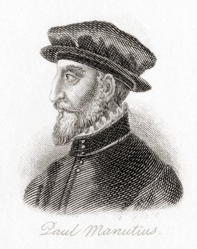 Paulus Manutius von English School