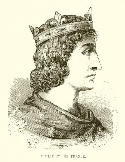 Philipp IV. von Frankreich von English School