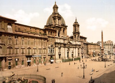 Piazza Navona, Rom von English School