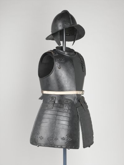 Brustplatte eines Pikenier, ca. 1630-40 (Metall) von English School