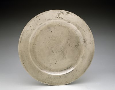 Teller, um 1750 von English School