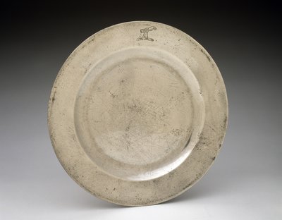 Teller, um 1750 von English School