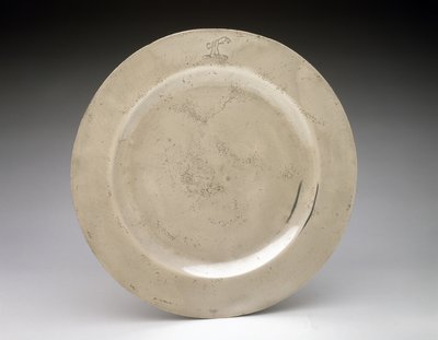 Teller, um 1750 von English School