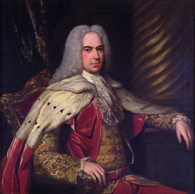Porträt von Thomas, 1. Viscount Gage von English School