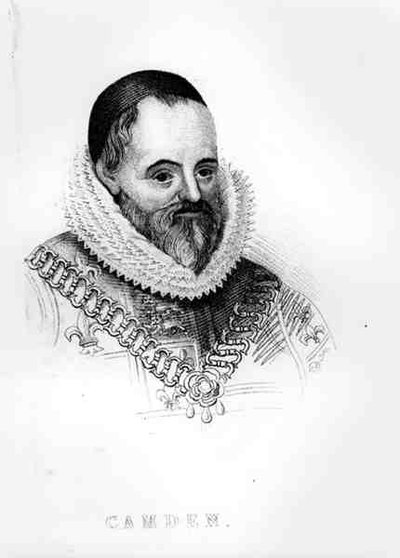 Porträt von William Camden (1551-1623) von English School