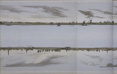 Panorama der Themse, ca. 1829 von English School
