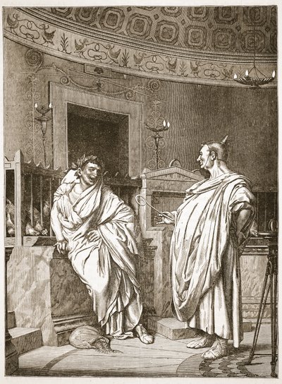 Römische Auguren von English School