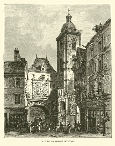 Rue de la Grosse Horloge von English School