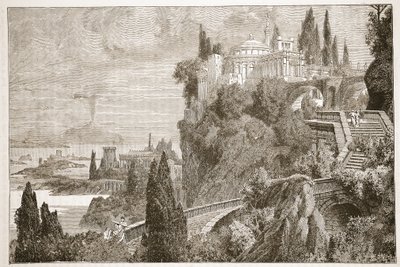 Landschaft bei Kap Misenum, nahe Baiae von English School
