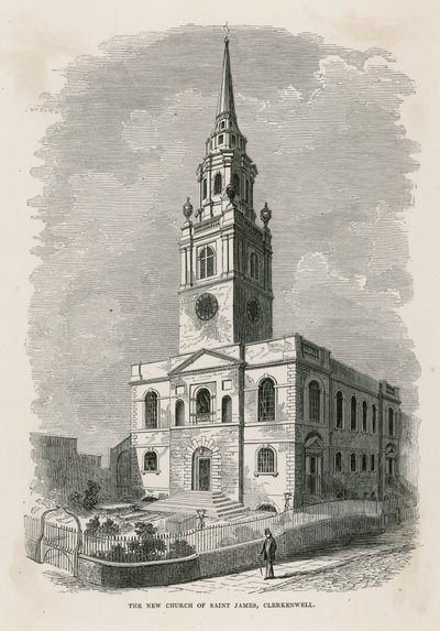 St. James Kirche, Clerkenwell von English School