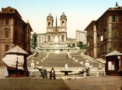 Sta. Trinita dei Monti, Rom von English School